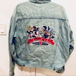 Looney Tunes Warner Bros denim jacket